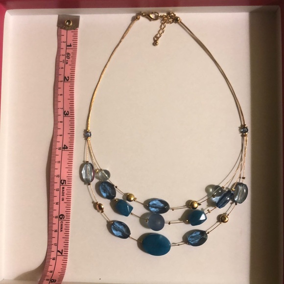 🌸Multi-layer Beaded Statement Necklace - Picture 5 of 5